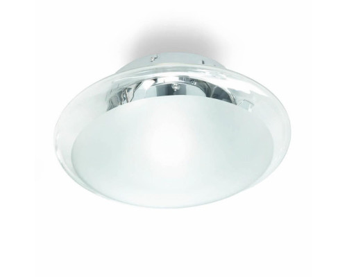 Основное фото Светильник потолочный Ideal Lux Smarties Clear PL1 D33 035543: Купить в Интернет магазин освещения GCSVET.RU