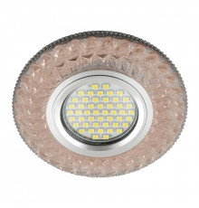 Светильник встраиваемый Fametto Luciole DLS-L144 Gu5.3 Glassy/Light Tea