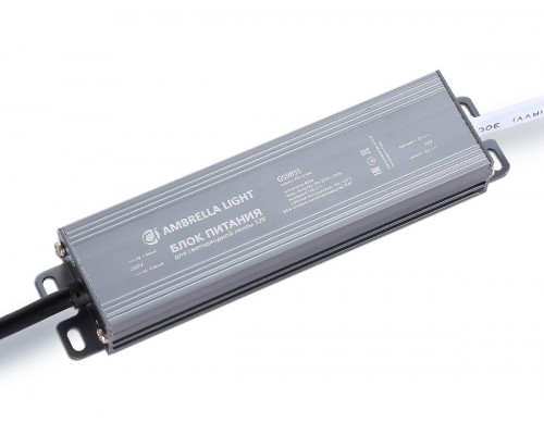 Основное фото Блок питания Ambrella Light LED Driver 12V 60Вт AC110-220 5A IP67 GS9855: Купить в Интернет магазин освещения GCSVET.RU