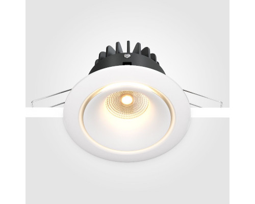 Дополнительное фото Светильник встраиваемый LED Maytoni Zoom DL031-2-L12W: Купить в Интернет магазин освещения GCSVET.RU