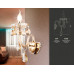 Дополнительное фото Настенный светильник Ambrella Light Traditional TR4912: Купить в Интернет магазин освещения GCSVET.RU