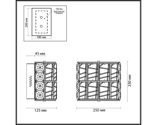 Дополнительное фото Светильник настенный Odeon Light Version 5071/32WL: Купить в Интернет магазин освещения GCSVET.RU