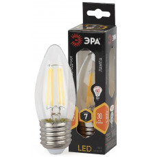 Светодиодная лампочка Эра F-LED B35-7W-827-E27 Б0027950