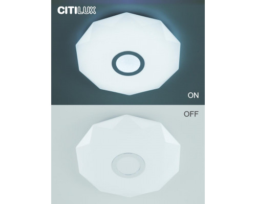 Дополнительное фото Люстра потолочная Citilux Диамант Смарт CL713A30G: Купить в Интернет магазин освещения GCSVET.RU