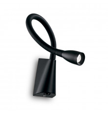 Светодиодный Светильник спот Ideal Lux Goose AP1 Nero 142692