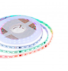 Комплект адресной светодиодной ленты Apeyron 24В 14,4Вт/м smd5050 60д/м IP20 10м RGB (адаптер питания, контроллер) 10-99