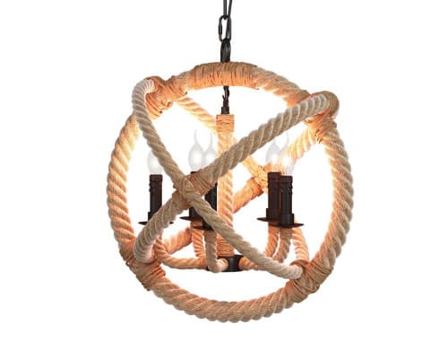 Дополнительное фото Люстра подвесная LOFT IT Rope Loft1194-5: Купить в Интернет магазин освещения GCSVET.RU