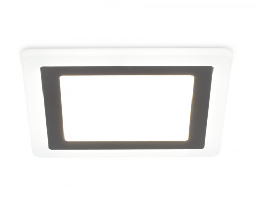 Дополнительное фото Светильник встраиваемый с подсветкой Ambrella Light Downlight DCR390: Купить в Интернет магазин освещения GCSVET.RU