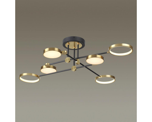 Дополнительное фото Люстра потолочная Odeon Light Denzel 4320/60CL: Купить в Интернет магазин освещения GCSVET.RU