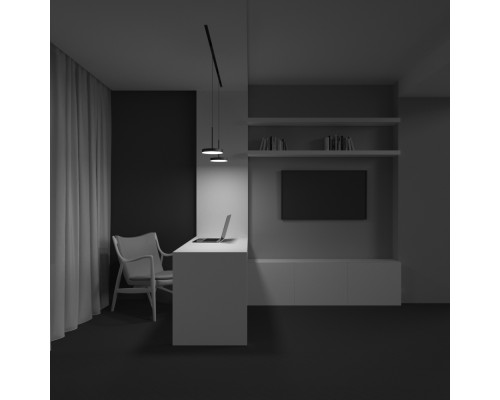 Дополнительное фото Светильник трековый (магнитый) Maytoni Plato TR123-4-15W-DS-B: Купить в Интернет магазин освещения GCSVET.RU