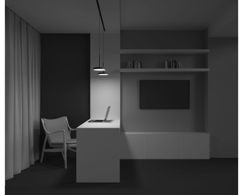 Дополнительное фото Светильник трековый (магнитый) Maytoni Plato TR123-4-15W-DS-B: Купить в Интернет магазин освещения GCSVET.RU