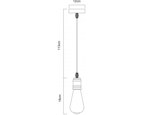 Дополнительное фото Светильник подвесной Arte Lamp Mazzetto A4290SP-1BK: Купить в Интернет магазин освещения GCSVET.RU