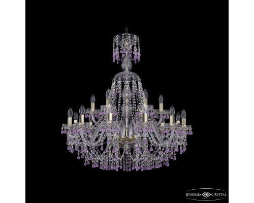 Основное фото Люстра подвесная Bohemia Ivele Crystal 1410/12+6/300/XL-95 G V7010: Купить в Интернет магазин освещения GCSVET.RU