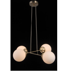 Люстра подвесная Natali Kovaltseva MOLECULE 81047-4C ANTIQUE BRASS