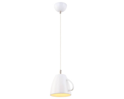 Основное фото Светильник подвесной Arte Lamp Cafeteria A6605SP-1WH: Купить в Интернет магазин освещения GCSVET.RU