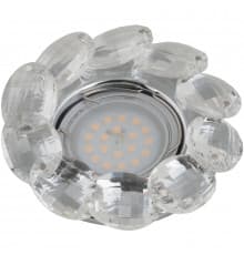 Светильник встраиваемый Fametto Peonia DLS-P114 GU5.3 CHROME/CLEAR 10547