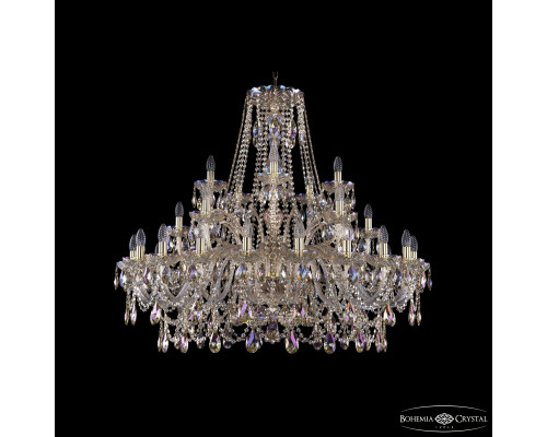 Основное фото Люстра подвесная Bohemia Ivele Crystal 1411/20+5+5/400 G M801: Купить в Интернет магазин освещения GCSVET.RU