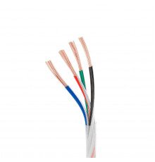 Провод питания Arlight ARL-20AWG-CLEAR-4Wire-CU-Double (4x0.75mm) 040594