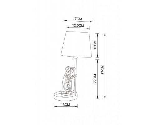 Дополнительное фото Лампа настольная ARTE Lamp A4420LT-1GO: Купить в Интернет магазин освещения GCSVET.RU