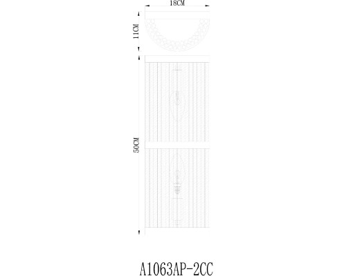 Дополнительное фото Светильник настенный Arte Lamp Albali A1063AP-2CC: Купить в Интернет магазин освещения GCSVET.RU
