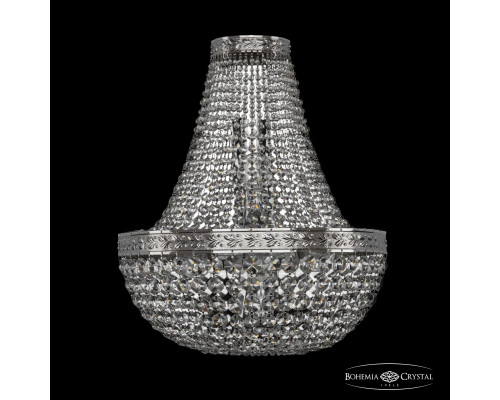 Основное фото Настенный светильник Bohemia Ivele Crystal 19111B/H1/35IV Ni: Купить в Интернет магазин освещения GCSVET.RU