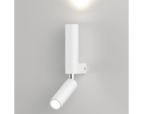 Основное фото Светильник спот Eurosvet Pitch 40020/1 LED белый a061308: Купить в Интернет магазин освещения GCSVET.RU