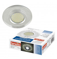 Светильник встраиваемый Fametto Luciole DLS-L154 GU5.3 GLASSY/CLEAR 3D