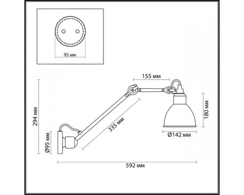Дополнительное фото Светильник спот Odeon Light Arta 4125/1WD: Купить в Интернет магазин освещения GCSVET.RU
