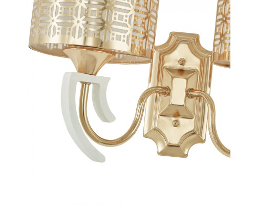Дополнительное фото Настенный светильник Arte Milano Florentia-8857 308857/2W Wh/Gd: Купить в Интернет магазин освещения GCSVET.RU