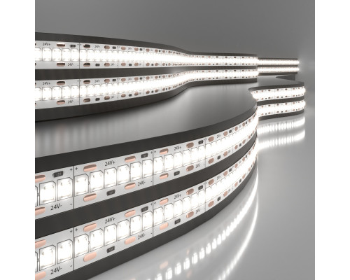 Основное фото Светодиодная лента Elektrostandard 24V 24W 240Led 2835 IP20 дневной белый, 5м 4690389167638: Купить в Интернет магазин освещения GCSVET.RU