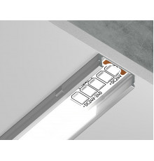 Алюминиевый накладной профиль Ambrella Light Alum Profile GP1700AL