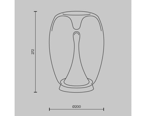 Дополнительное фото Лампа настольная Maytoni Splash MOD282TL-L15G3K1: Купить в Интернет магазин освещения GCSVET.RU