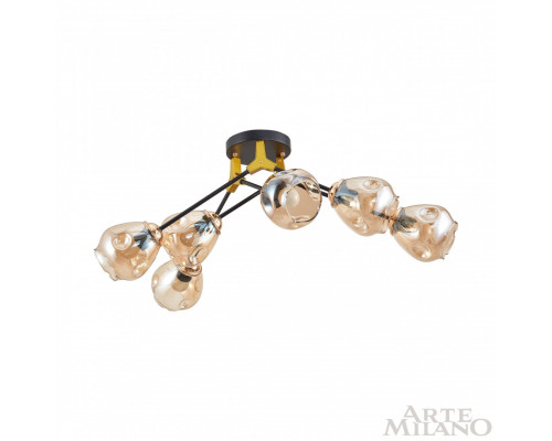 Дополнительное фото Люстра потолочная Arte Milano Amalfi 252588/6 Br: Купить в Интернет магазин освещения GCSVET.RU