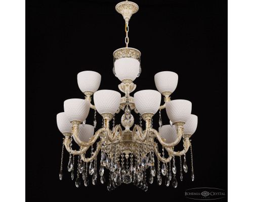 Дополнительное фото Люстра подвесная Bohemia Ivele Crystal AL79101/10+5/250/2D A WMG P1 U Wave: Купить в Интернет магазин освещения GCSVET.RU