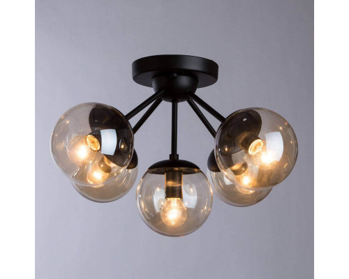 Дополнительное фото Люстра потолочная Arte Lamp A1664PL-5BK: Купить в Интернет магазин освещения GCSVET.RU