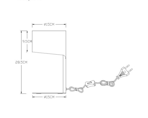 Дополнительное фото Лампа настольная Lucide Knulle 45504/01/31: Купить в Интернет магазин освещения GCSVET.RU