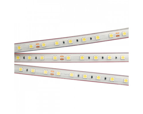Основное фото Светодиодная лента (влагозащищенная) Arlight 14,4W/m 60LED/m 5060SMD дневной белый 5M 021398(2): Купить в Интернет магазин освещения GCSVET.RU
