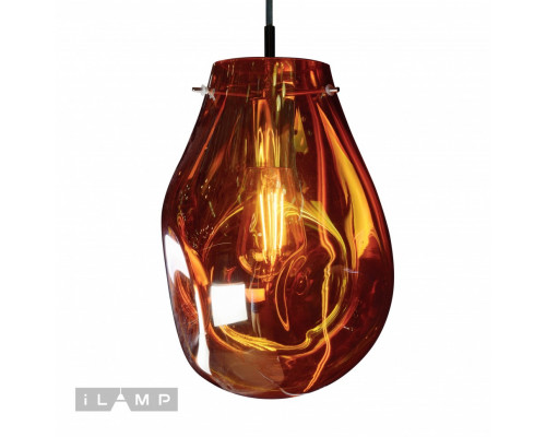 Дополнительное фото Светильник подвесной iLamp Pear 8827/1P BR: Купить в Интернет магазин освещения GCSVET.RU