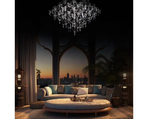 Дополнительное фото Люстра подвесная Loft IT Mira 10259/800 Silver Asfour: Купить в Интернет магазин освещения GCSVET.RU