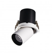 Светильник спот (встраиваемый) Delight Collection DA3003RR white/black