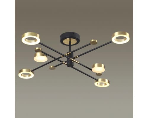 Дополнительное фото Люстра потолочная Odeon Light Denzel 4321/55CL: Купить в Интернет магазин освещения GCSVET.RU