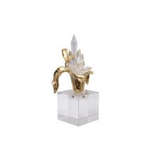 Фигурка Цветок на кристалле Garda Decor 55RD6489L