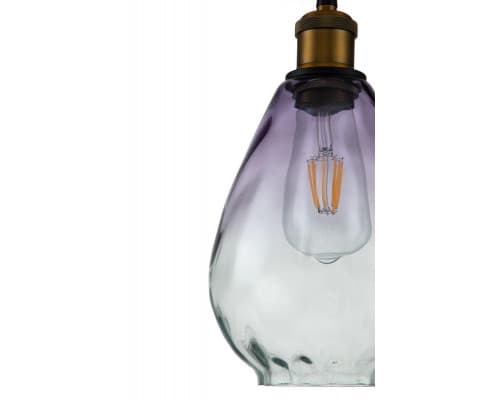 Дополнительное фото Подвесной светильник Indigo Piuro 11027/1P Purple V000292: Купить в Интернет магазин освещения GCSVET.RU