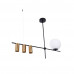 Дополнительное фото Подвесной светильник Lumina Deco Drino LDP 6042-4 BK+MD: Купить в Интернет магазин освещения GCSVET.RU