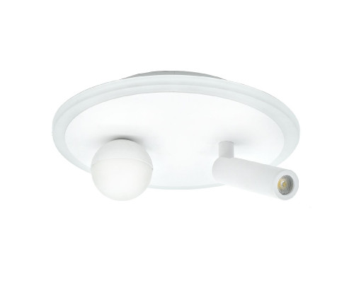 Дополнительное фото Светильник потолочный Escada 20022SMA/01LED SWH: Купить в Интернет магазин освещения GCSVET.RU