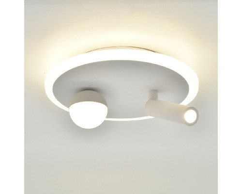 Дополнительное фото Светильник потолочный Escada 20022SMA/01LED SWH: Купить в Интернет магазин освещения GCSVET.RU