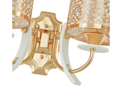 Дополнительное фото Настенный светильник Arte Milano Florentia-6067 306067/2W Wh/Gd: Купить в Интернет магазин освещения GCSVET.RU