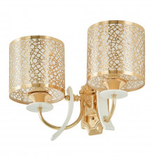 Настенный светильник Arte Milano Florentia-6067 306067/2W Wh/Gd