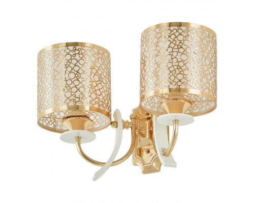 Основное фото Настенный светильник Arte Milano Florentia-6067 306067/2W Wh/Gd: Купить в Интернет магазин освещения GCSVET.RU