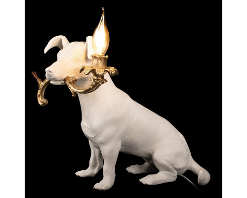 Дополнительное фото Лампа настольная Loft IT Dog 10312 White: Купить в Интернет магазин освещения GCSVET.RU